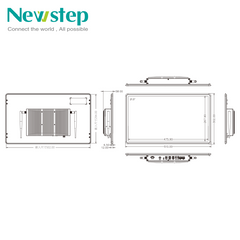21.5-inch industrial tablet computer