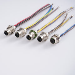 M12 T-code panel mount