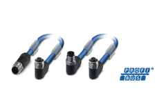 Fieldbus, prefabricated cable, PROFIBUS PA, M12 stainless steel