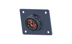 Iso-bus 11783 connector, panel type