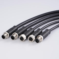 M12 S-code injection molding type