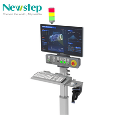 Column-type HMI operation station
