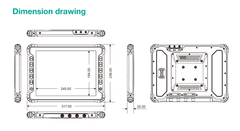 12.1-inch Industrial Vehicle-Mounted Tablet PC